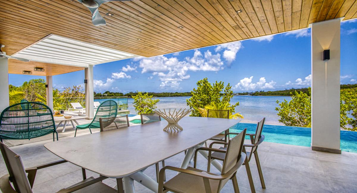 8.Location Villa Enjoy Terres Basses Saint Martin - Terrasse